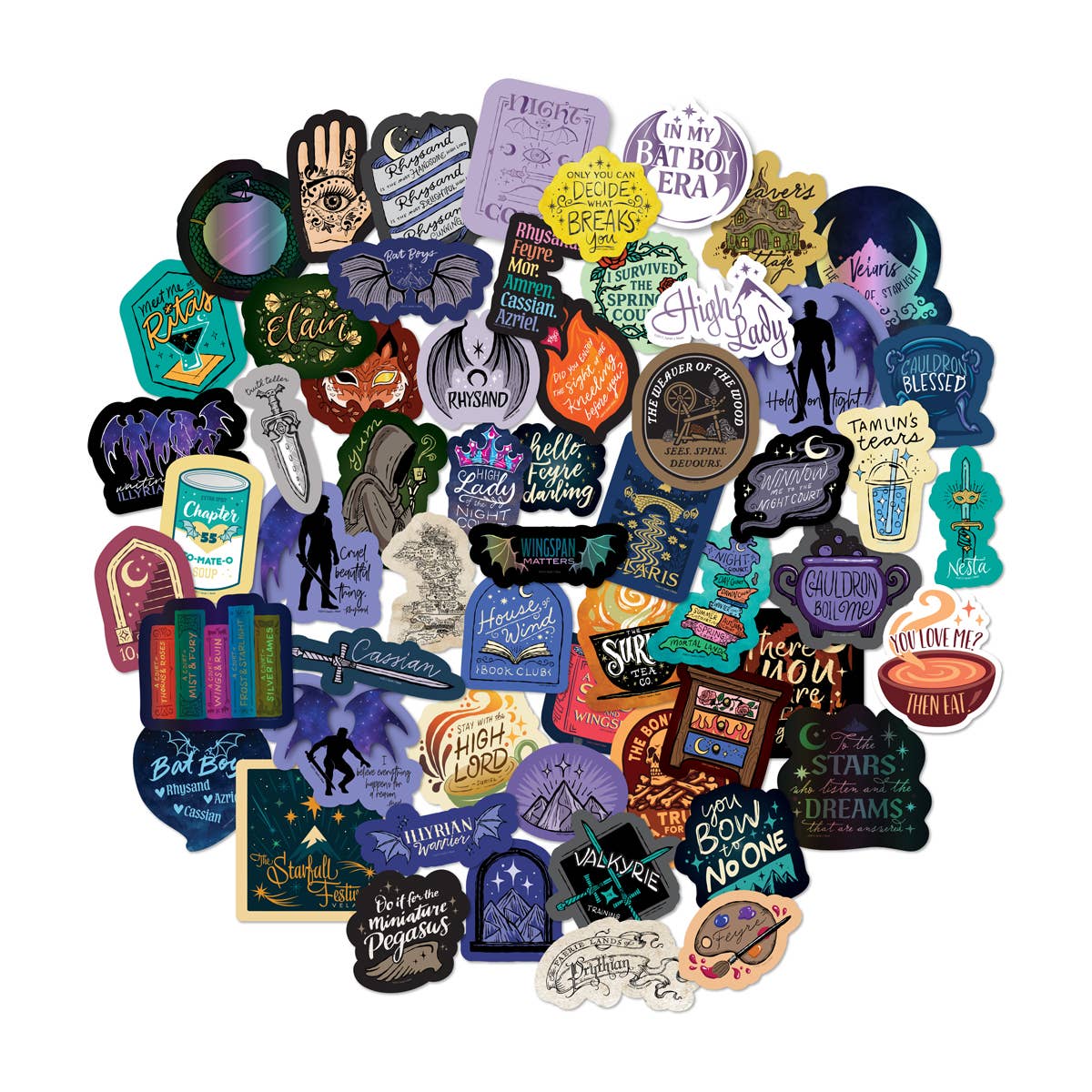 A Court of Thorns and Roses Decals (60-Pack) - Image 6