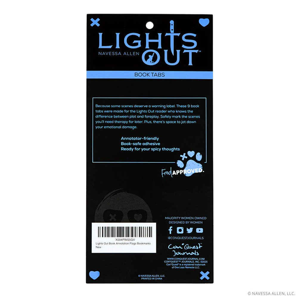 Lights Out Book Annotation Tabs - Image 5