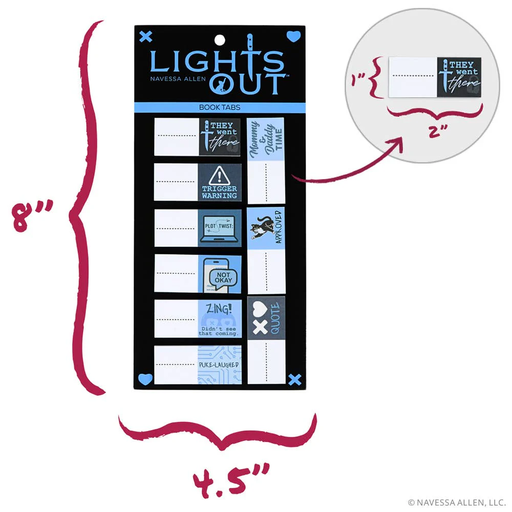 Lights Out Book Annotation Tabs - Image 6